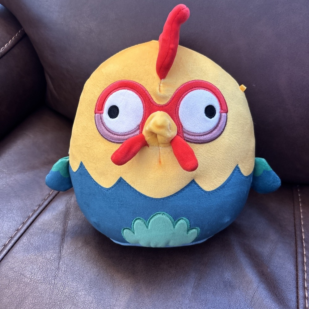 Squishmallows Heihei The‎ Rooster Disney Moana 8" ultra soft plush